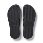 Kids - Arch Support Thongs - Black